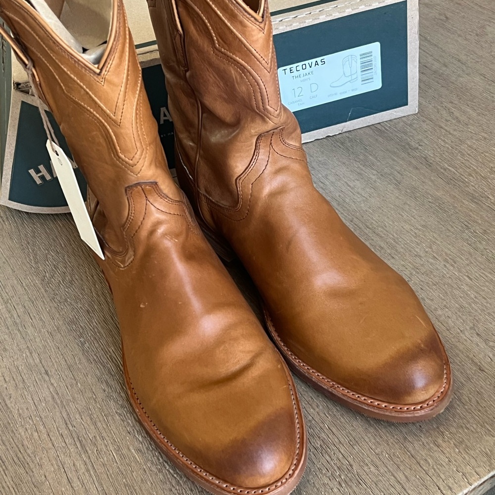 Men's size 12 - NWT- Tevcova's - the Jake- Cowboy Boots-
